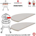 Kamado Joe Spare | Replacement Parts<br />Half Moon Ceramic Heat Deflectors